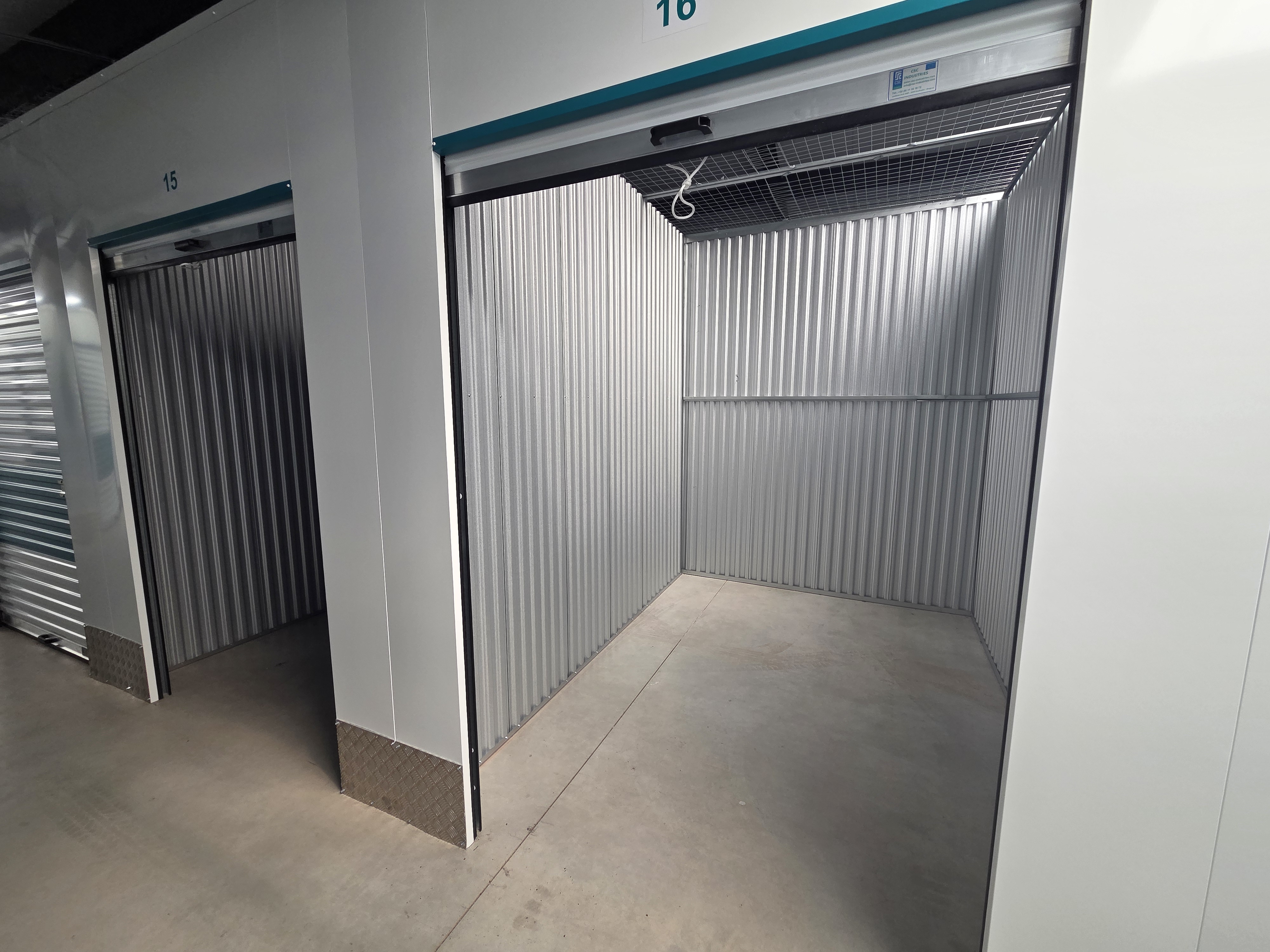 Loods Rijkevorsel 12m² (6m²+6m²)  unit